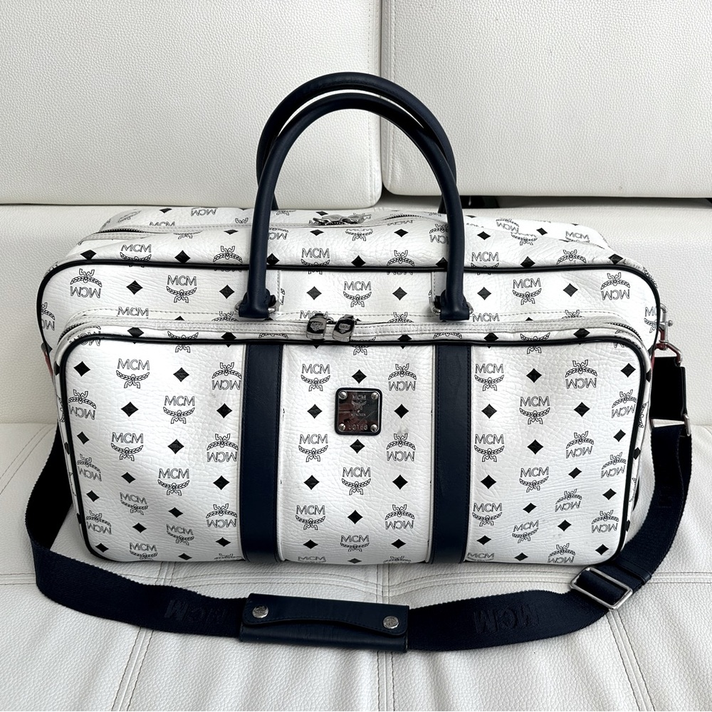 Authentic Vintage MCM Weekender Duffle Bag